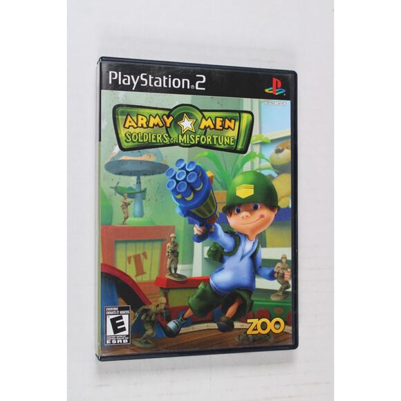 Army Men Soldiers Of Misfortune (Sony Playstation 2, PS2) Authentic, tested - Picture 1 of 8